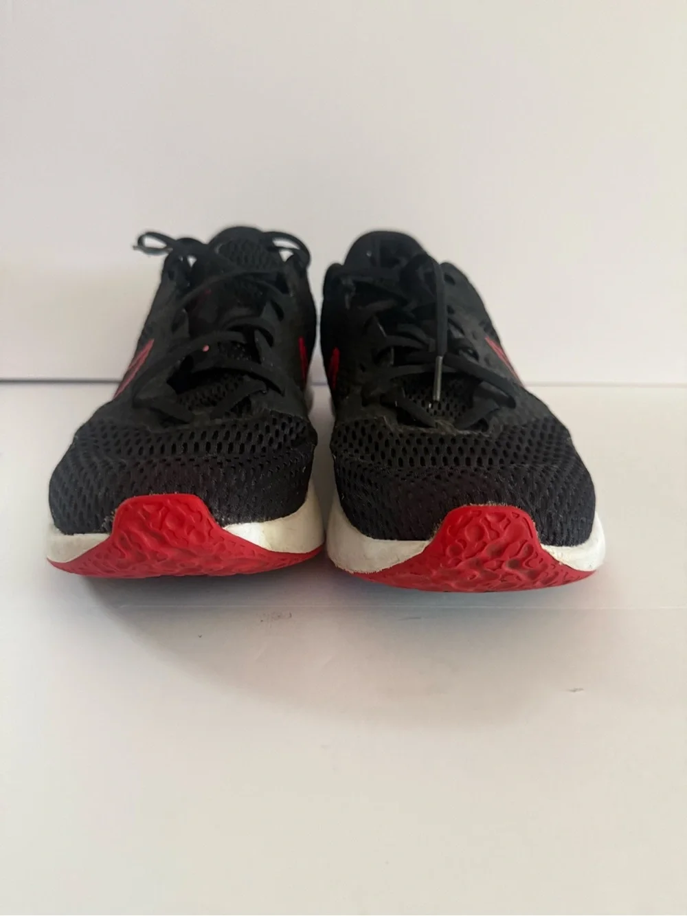 Nike Men’s Black and Red Athletic Running Shoes